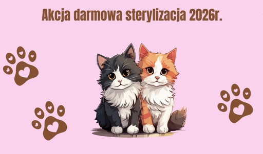 AKCJA DARMOWA STERYLIZACJA 2026 R.