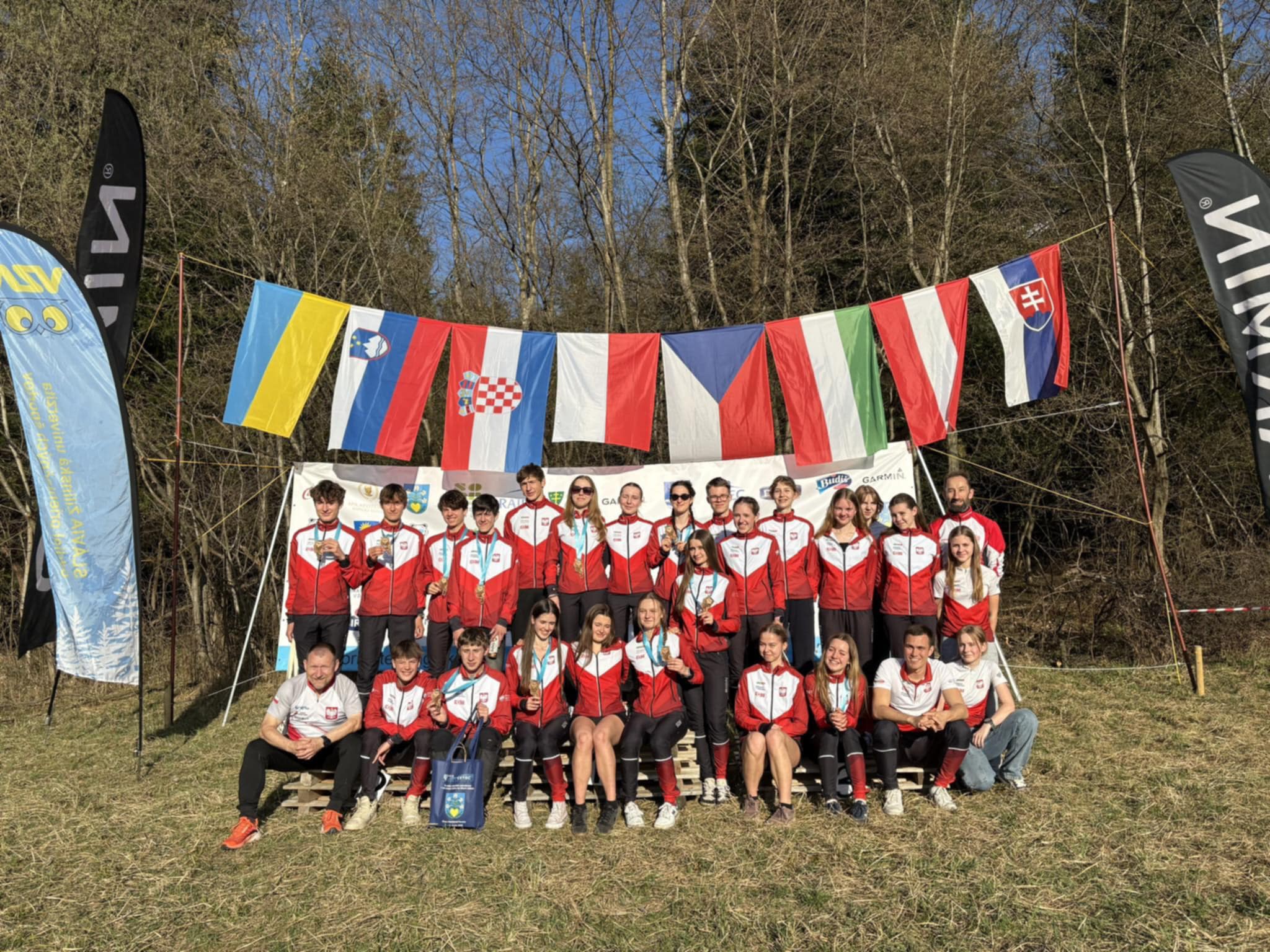 Antoni Pachnik z dwoma medalami  Młodzieżowego Pucharu Europy Środkowej w Biegu na Orientację !!!