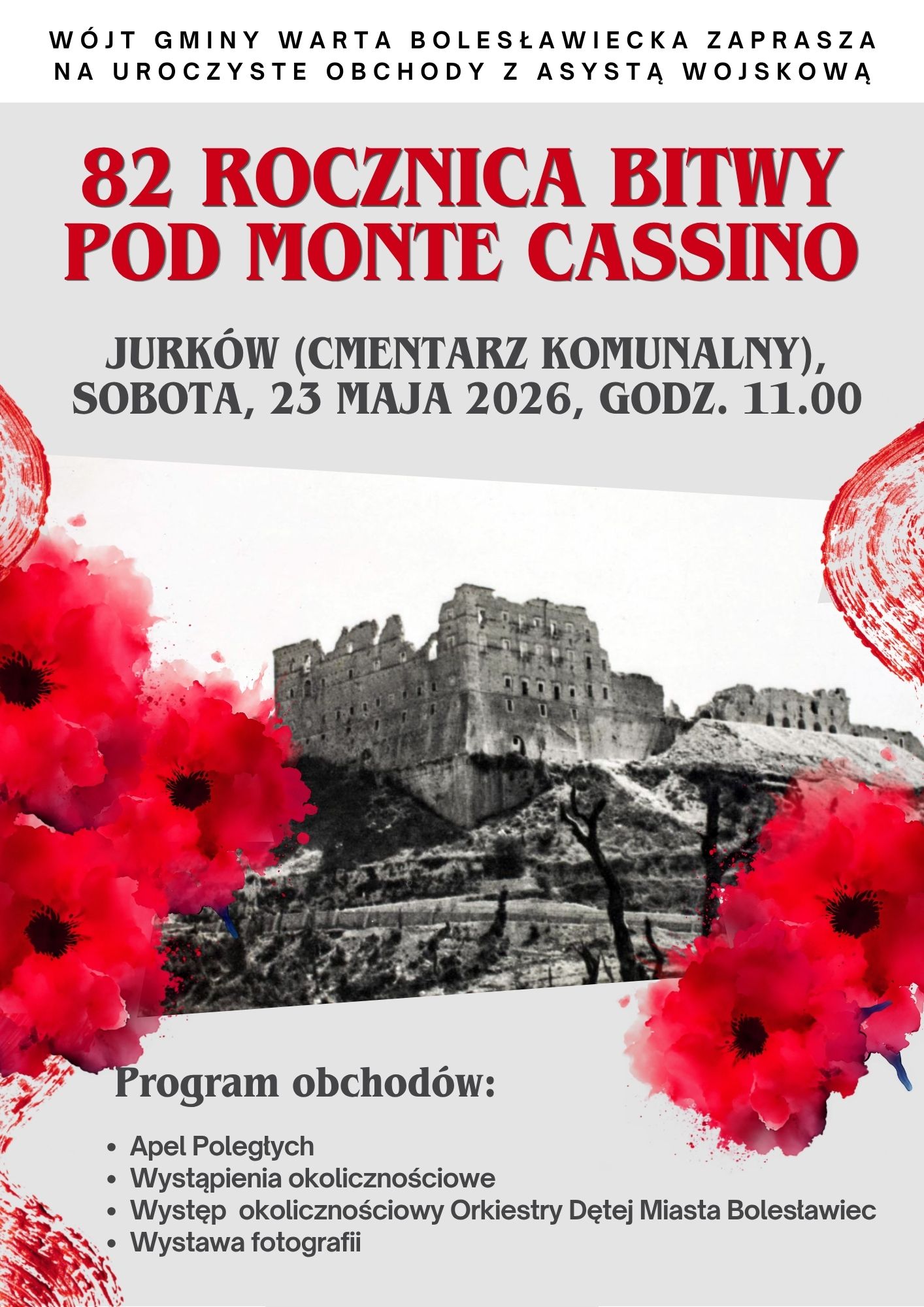 OBCHODY BITWY POD MONTE CASSINO