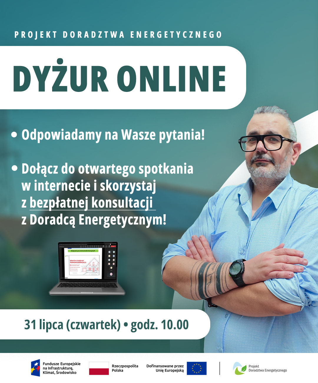 SPOTKANIE ONLINE Z DORADCĄ ENERGETYCZNYM